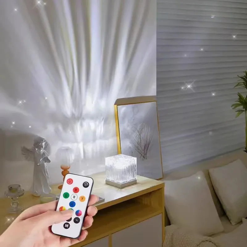 Dynamic RGB Crystal Lamp