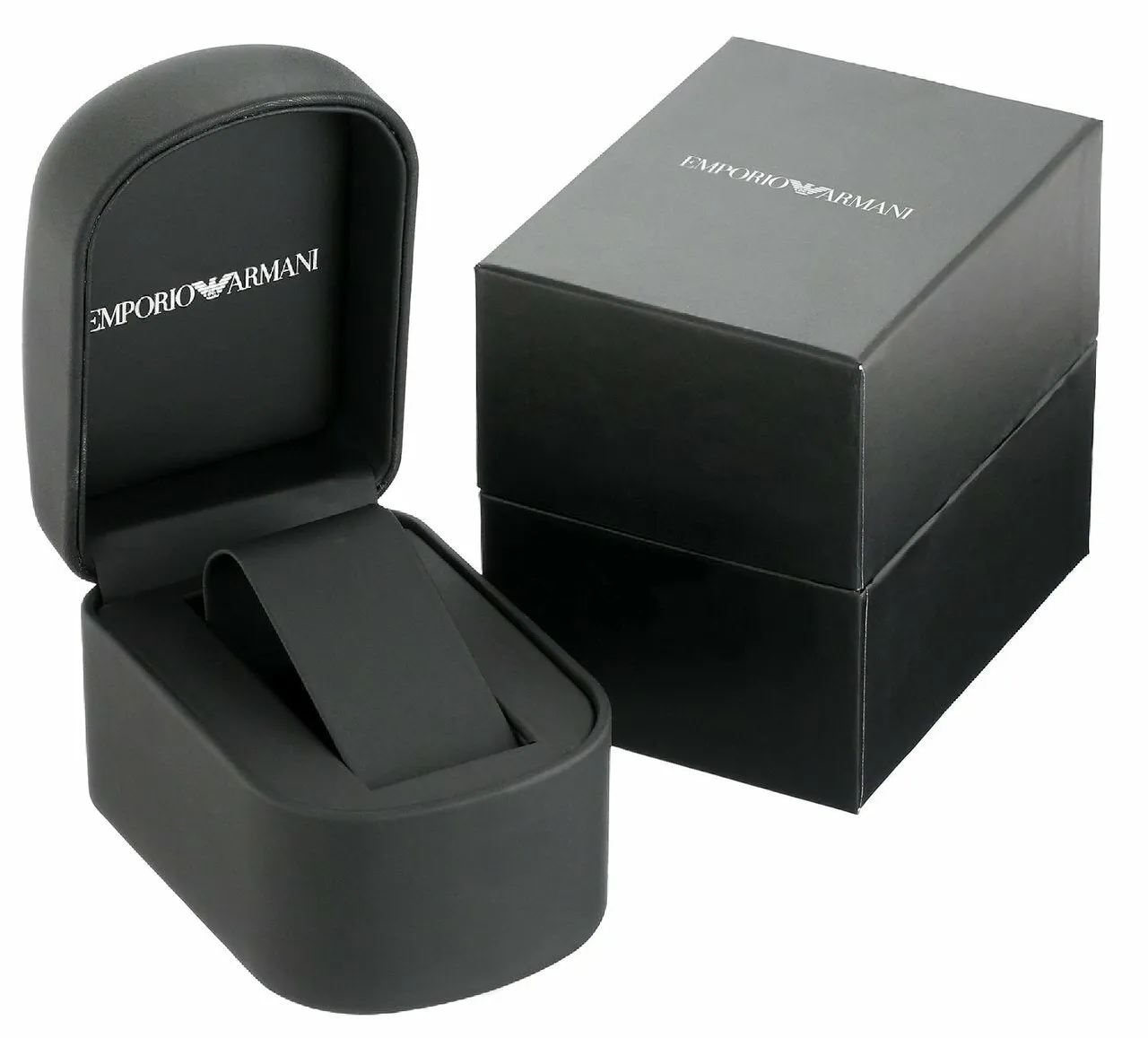 Emporio Armani Chronograph Men's Watch AR1918 Black Stainless Steel