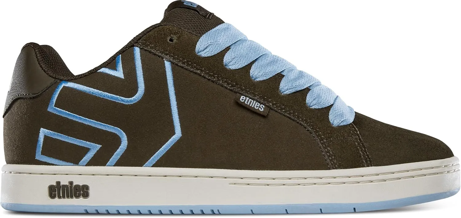Etnies Men's Low-Top Sneakers Skate Shoe, Brown Blue, 9.5