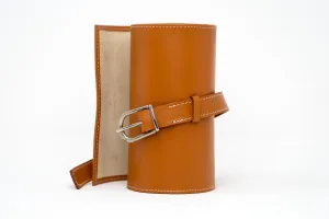 Exclusive Audemars Piguet Hermes Saddle Brown Leather Luxury Watch Travel Pouch