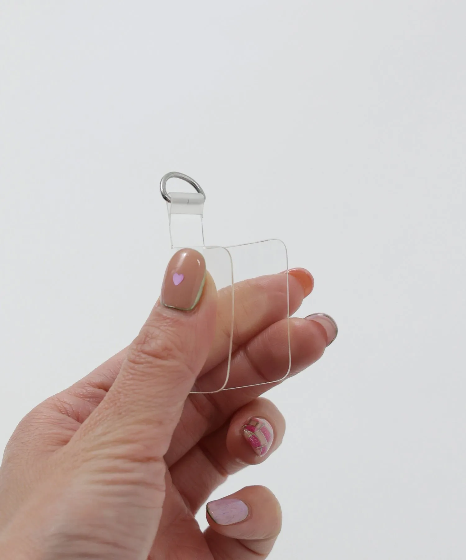 fake leather mobile strap