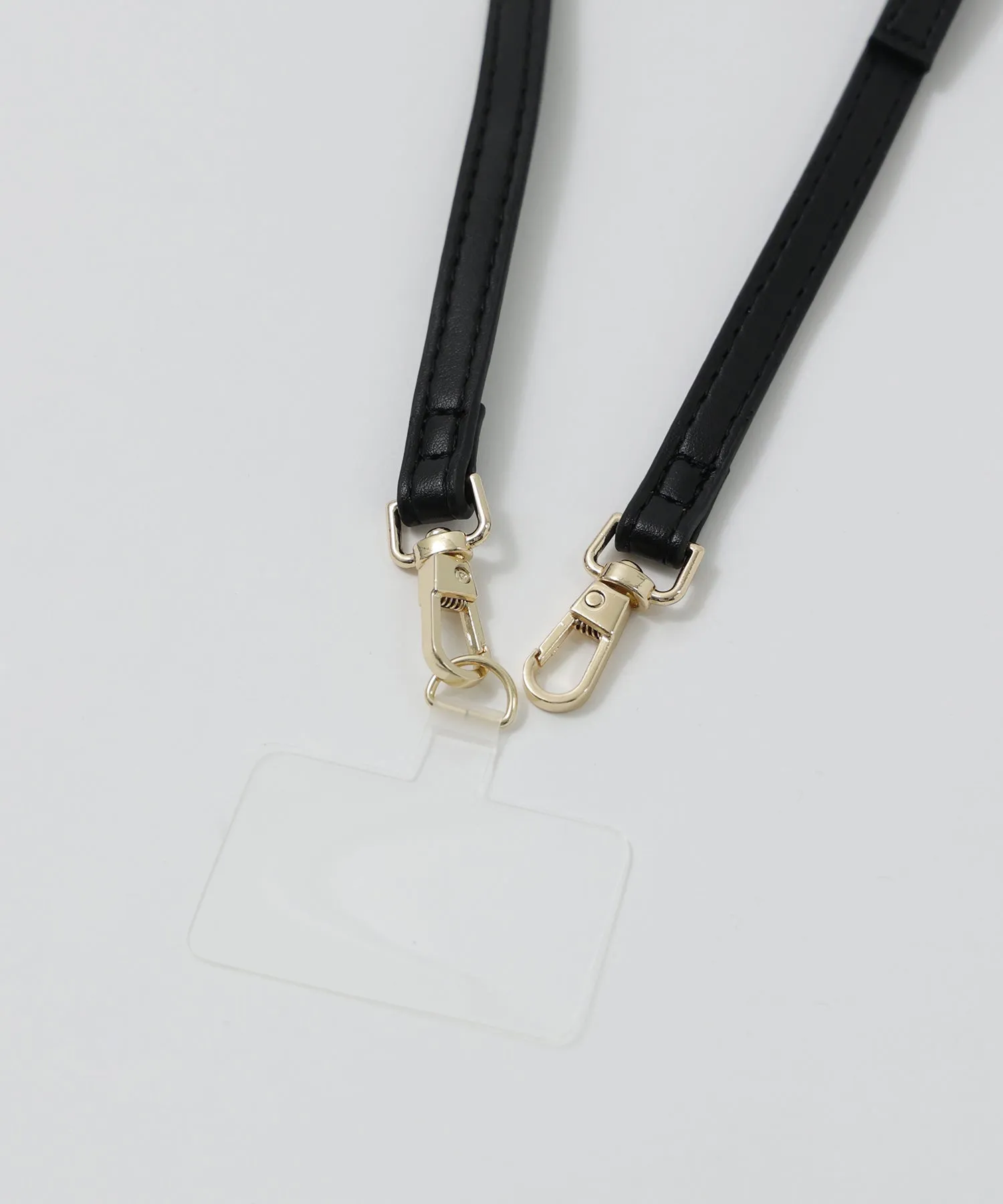 fake leather mobile strap