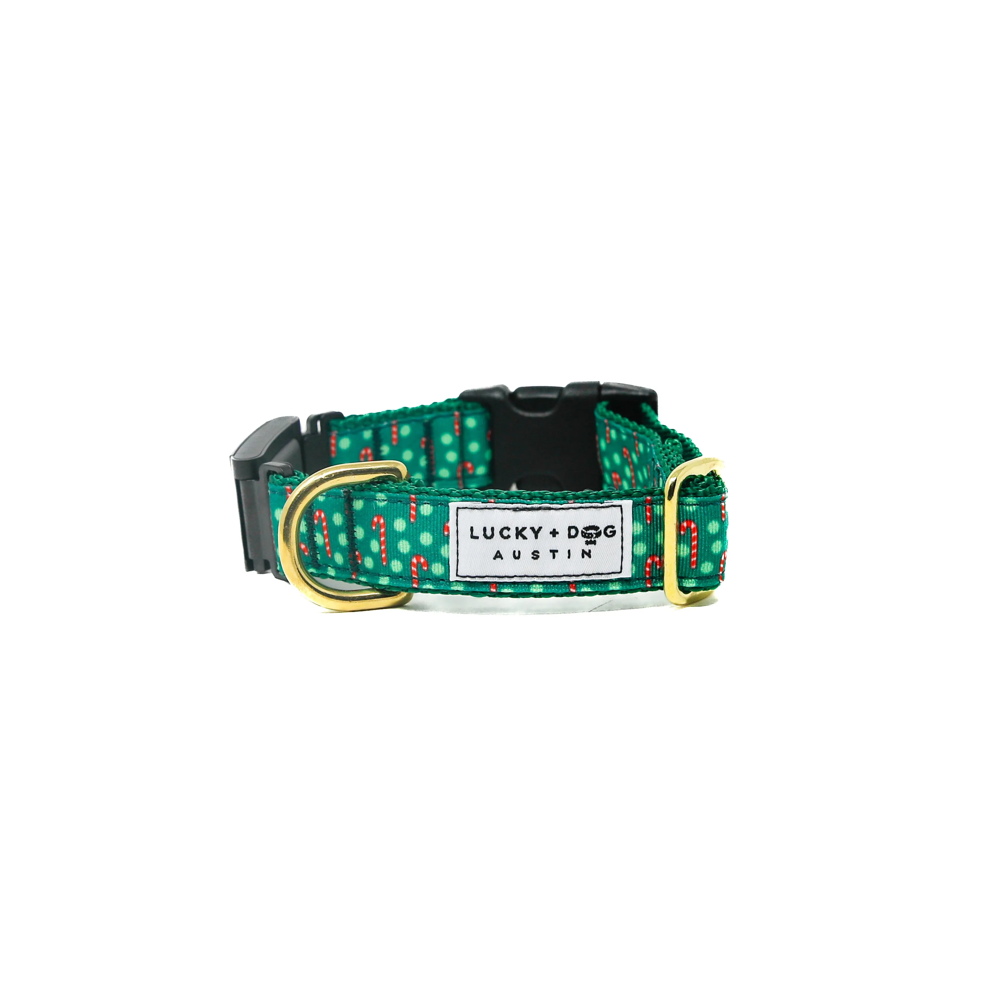 Fi Collar Band - Candy Cane Lane