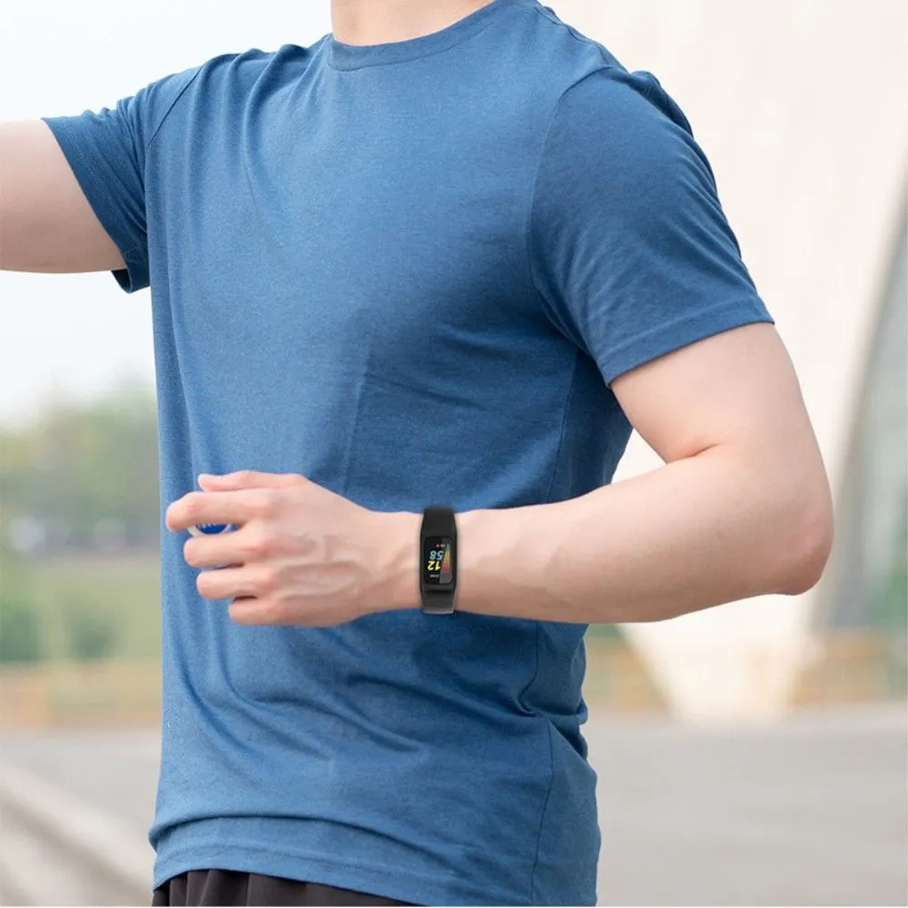 Fitbit Charge 3 simple silicone watch strap - Black