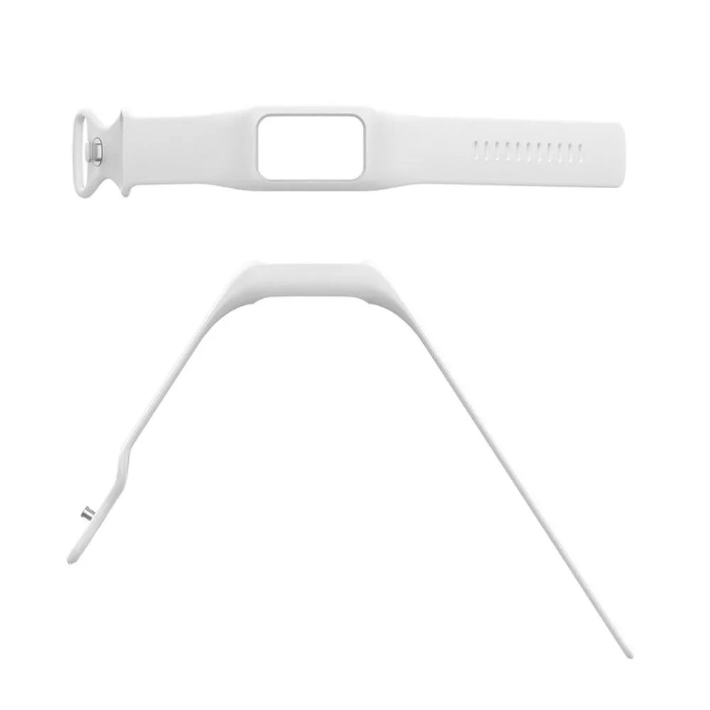 Fitbit Charge 3 simple silicone watch strap - White