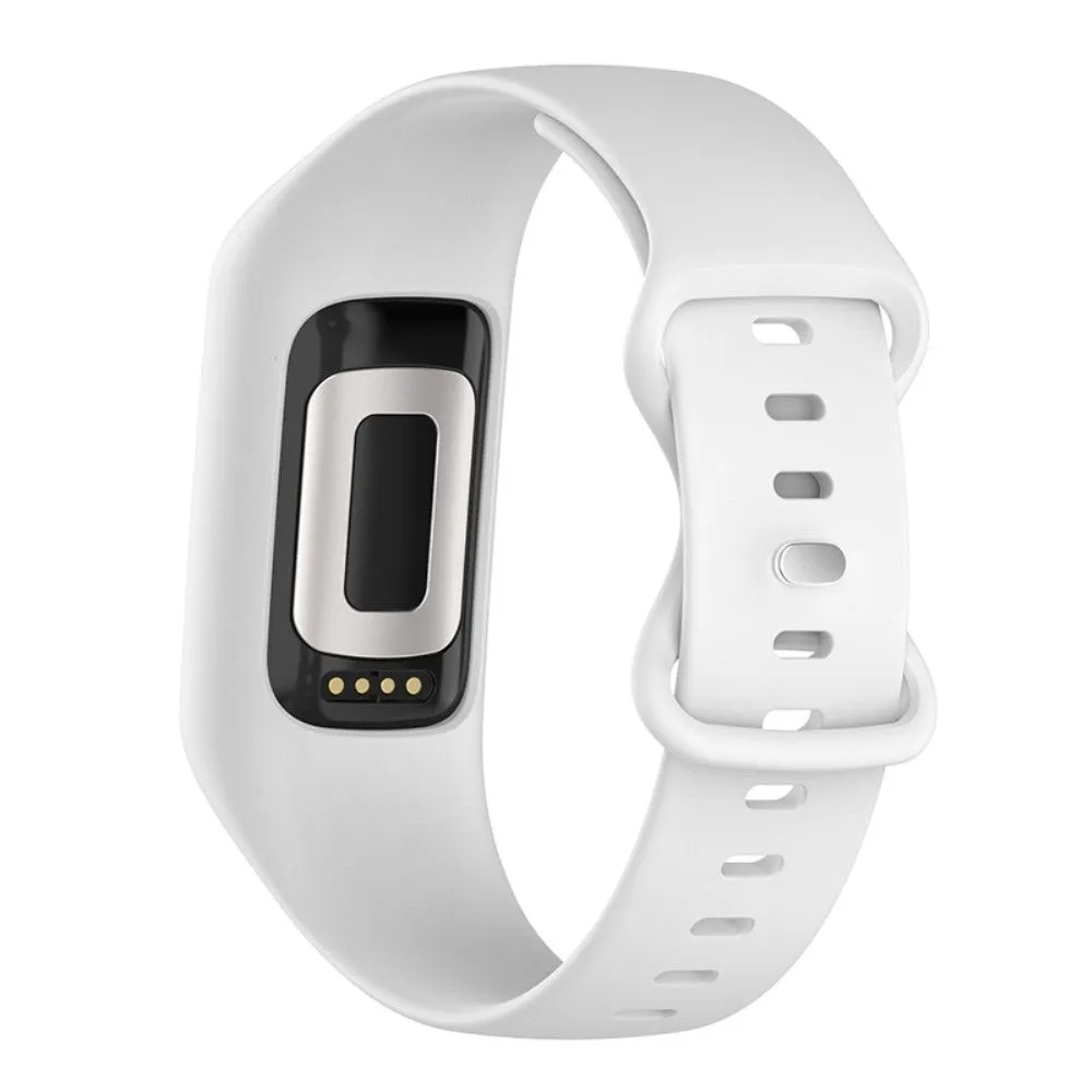 Fitbit Charge 3 simple silicone watch strap - White