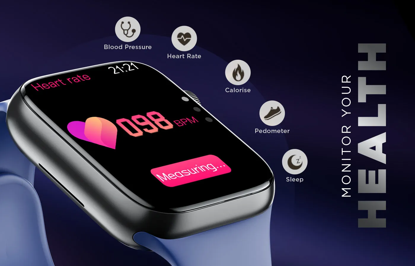 FitRist Max Smart calling Watch
