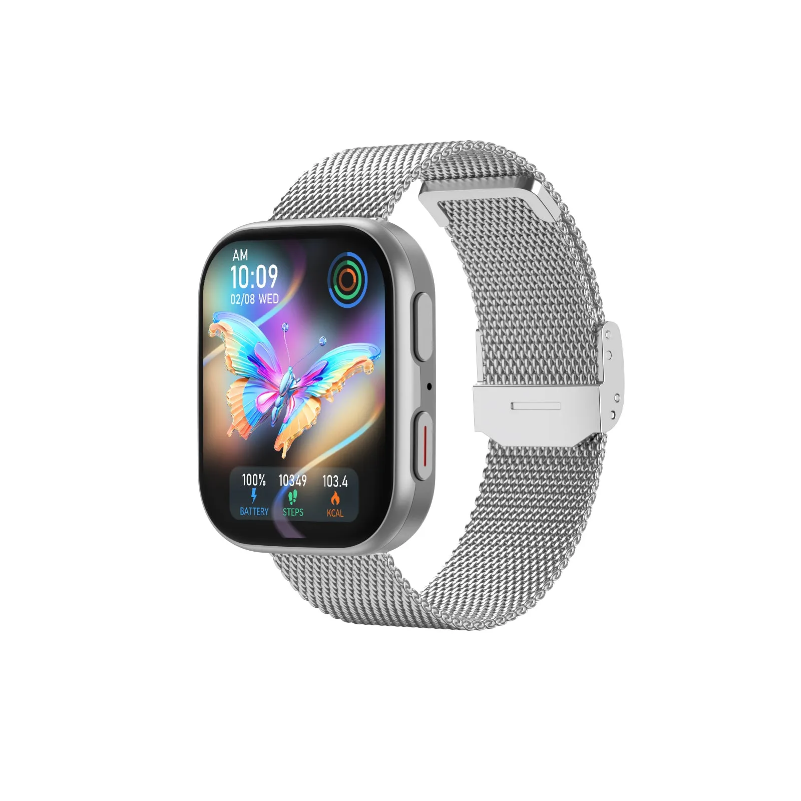 FITVII HM57 Health & Fitness Tracker 2024  (Answer/Make Calls), Smart Watch with HR BP SPO2 Monitor