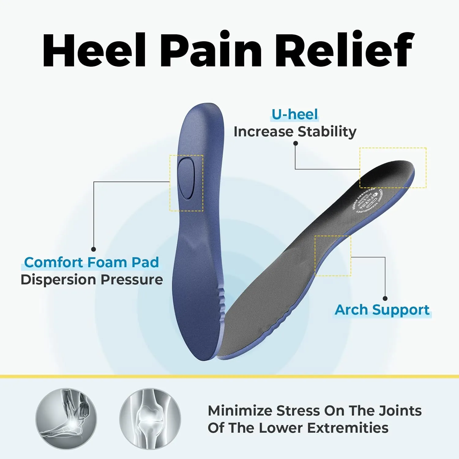 FitVille Men's Extra Wide Walking Shoes Wide Width Air Cushion Cross Training Sneakers for Heel Pain Relief Plantar Fasciitis - HeelAero V2