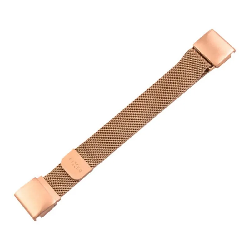 Fixed Universal Garmin 20mm QuickFit Mesh Metal Rem - Rose Gold