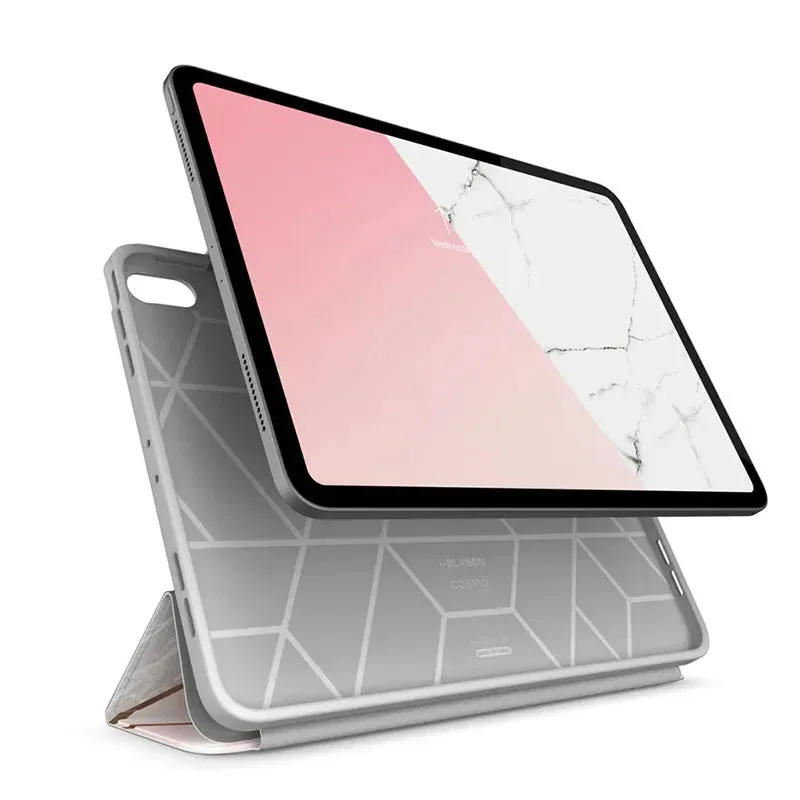 For Ipad Air 13 Inch Case M2 2024 Cosmo Full-body Trifold Stand Drop Protective Smart Case with Auto Sleep/wake