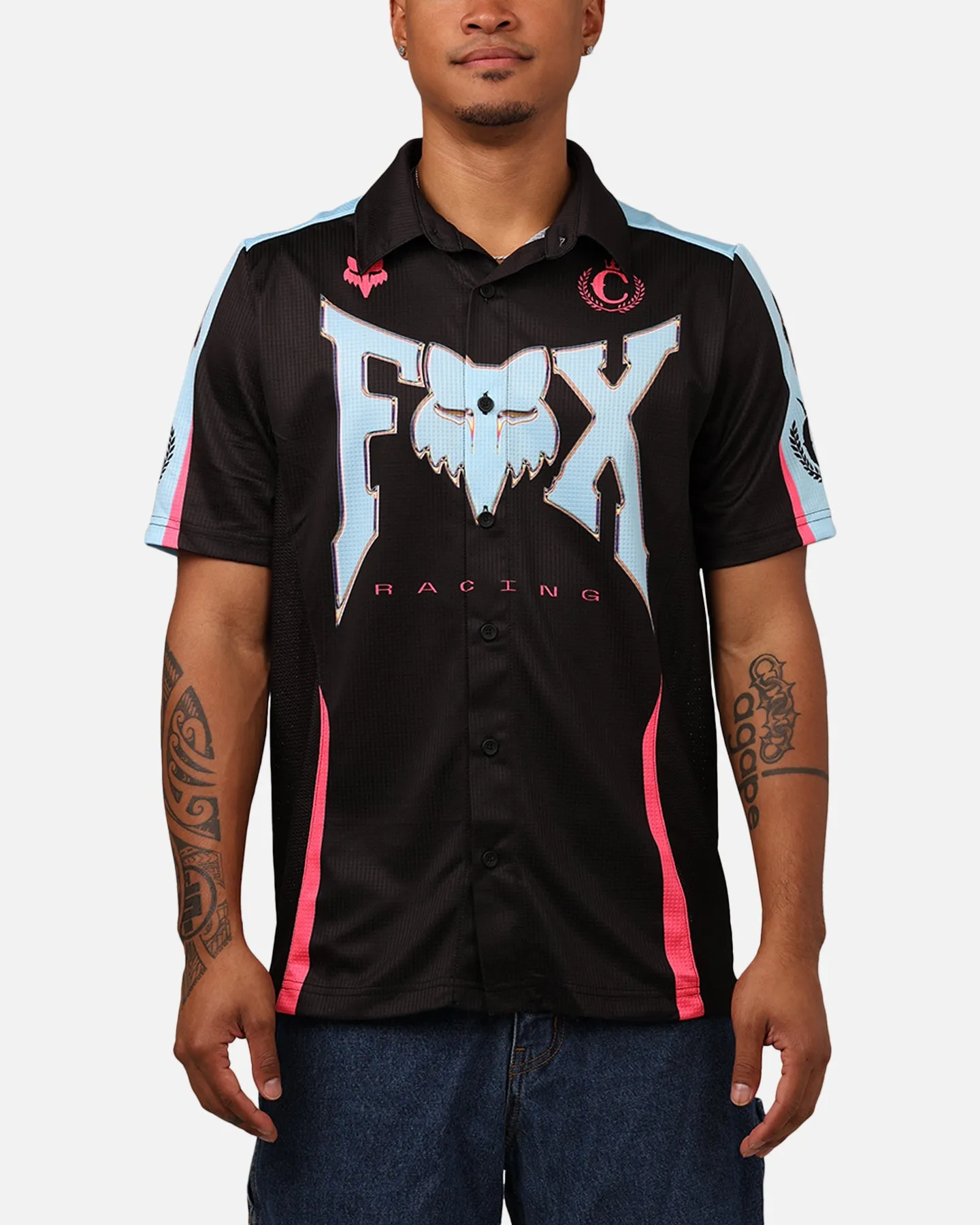 Fox Racing X Culture Kings Work Shirt Black