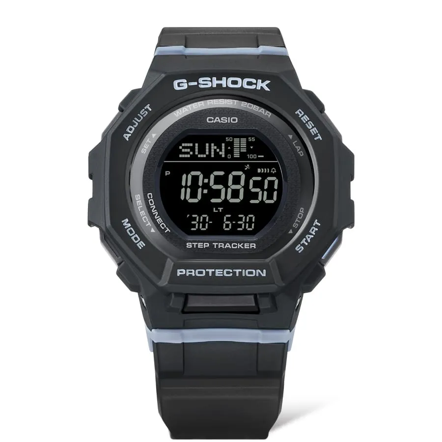 G-Shock G-Squad Black Resin Band Watch GMDB300-1D