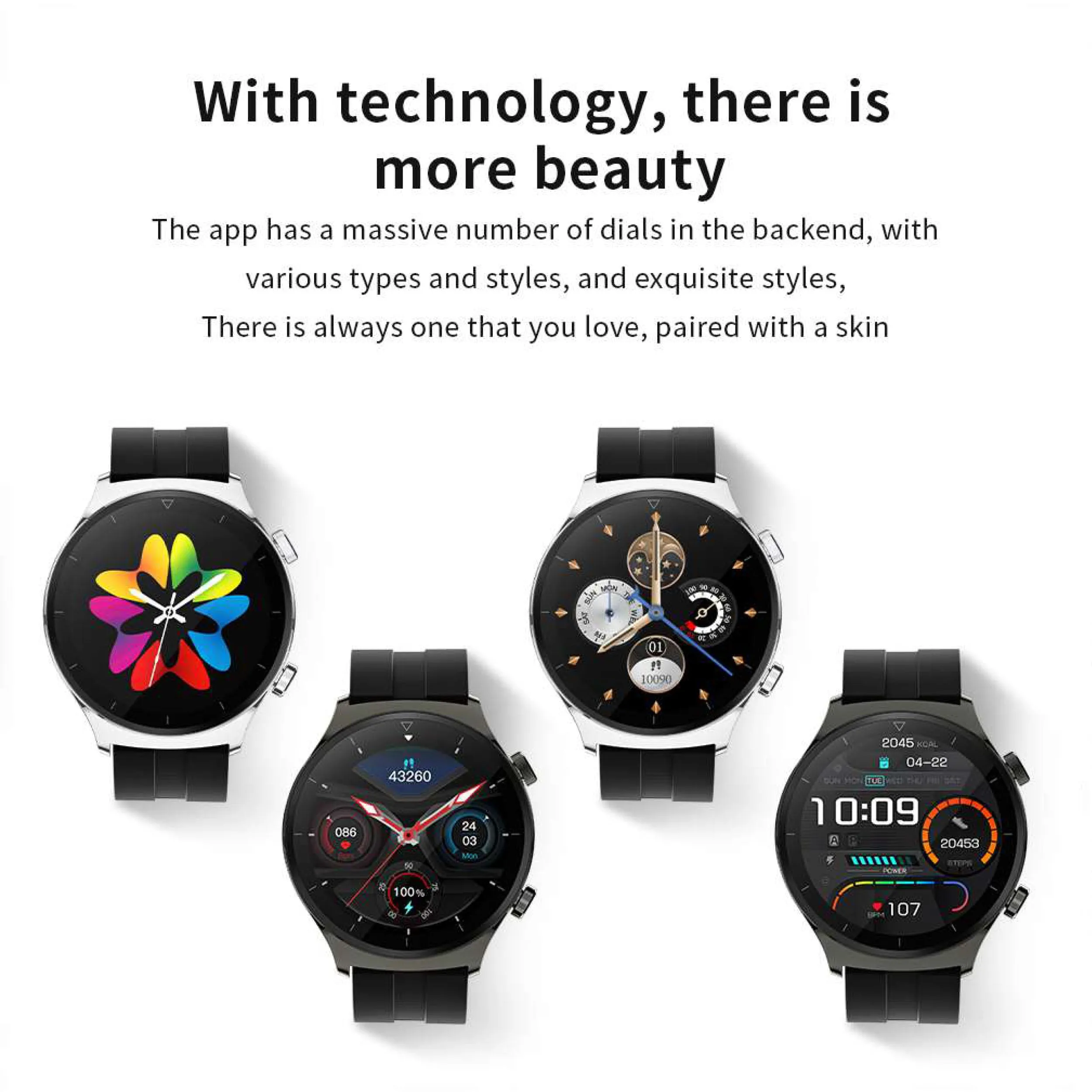 G5 Blood Pressure Smartwatch - Health Sleep Monitoring Life Assistant - FDA Approved