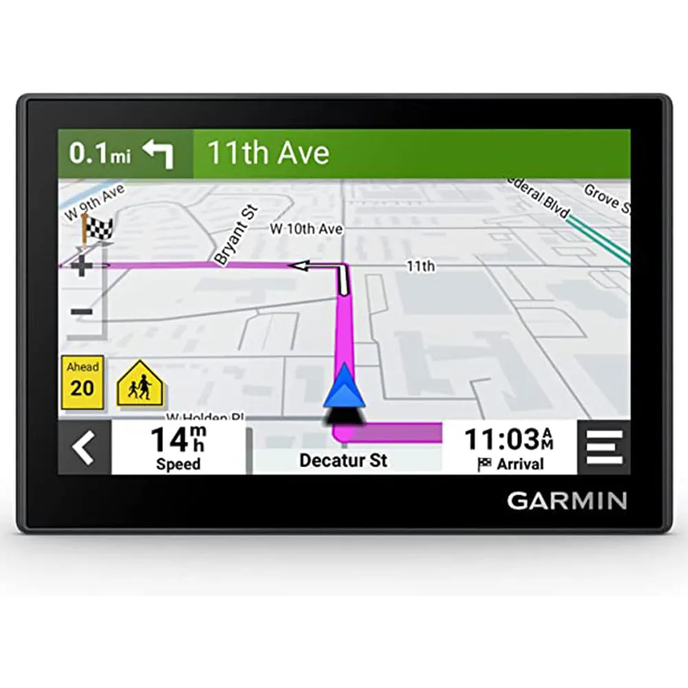 Garmin Drive 53 High-Resolution Touchscreen Simple On-Screen Menus and Easy-to-See Maps Driver Alerts GPS Navigator - 010-02858-00