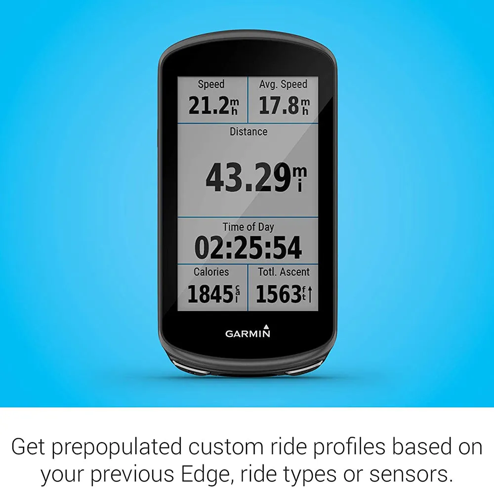 Garmin Edge 1030 Plus Only-Device Workout Suggestions ClimbPro Pacing Guidance GPS Cycling/Bike Computer - 010-02424-00