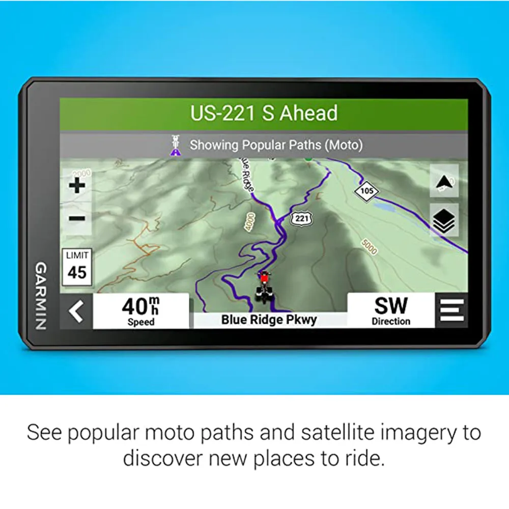 Garmin Zumo XT2  Ultrabright 6 Inches Sunlight Readable Display Visual Route Planner and Ride Summaries All-Terrain Motorcycle Navigator - 010-02781-00