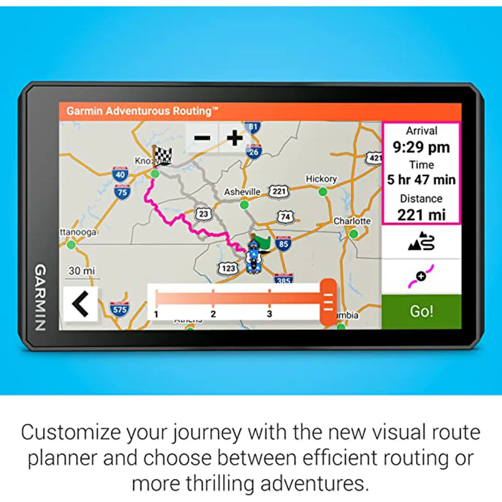 Garmin Zumo XT2  Ultrabright 6 Inches Sunlight Readable Display Visual Route Planner and Ride Summaries All-Terrain Motorcycle Navigator - 010-02781-00