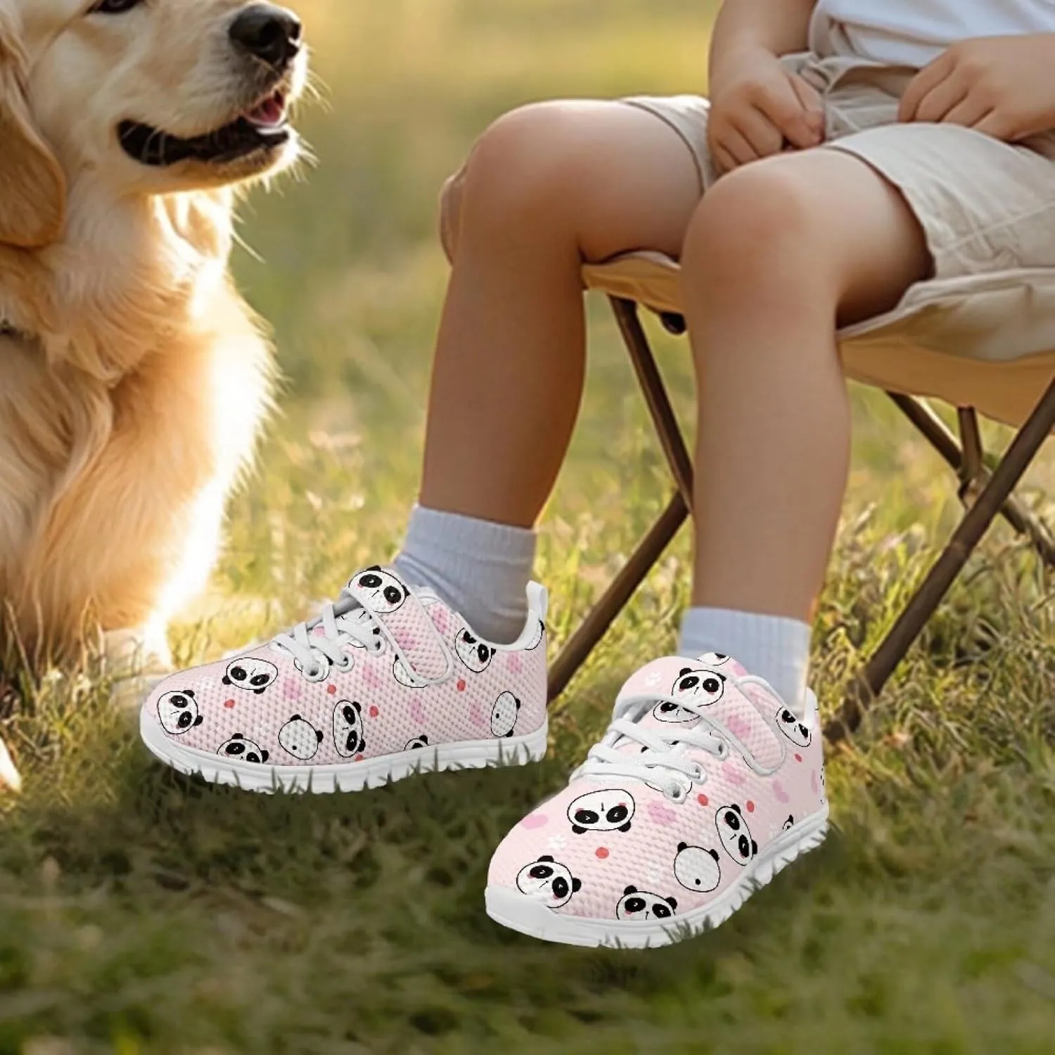 Girls Slip on Shoes Boys Walking Running Shoes for Kids Active