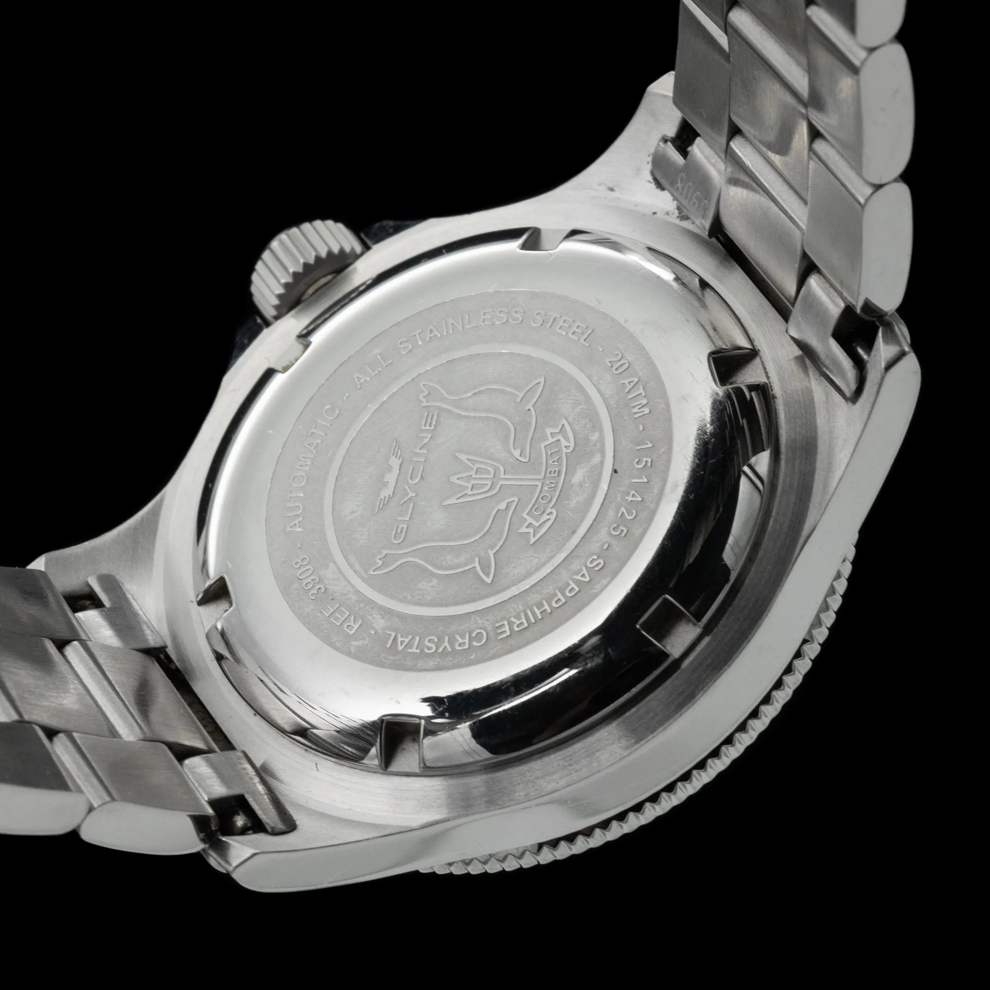 Glycine - Combat Sub Automatic 3908.19AT2-C-MB