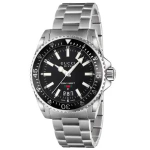 Gucci Dive Stainless Steel Gents Watch YA136301A