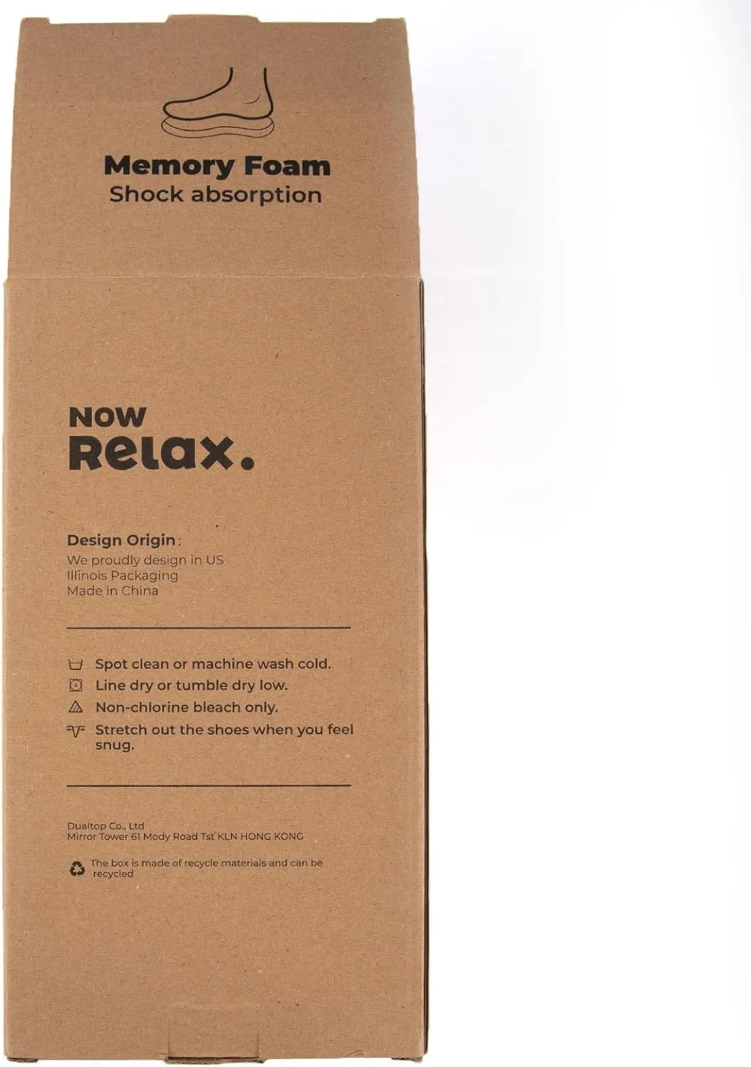 HomeTop Men's Memory Foam Moccasin Slippers, Indoor and Outdoor Warm Fuzzy Fleece House Shoes