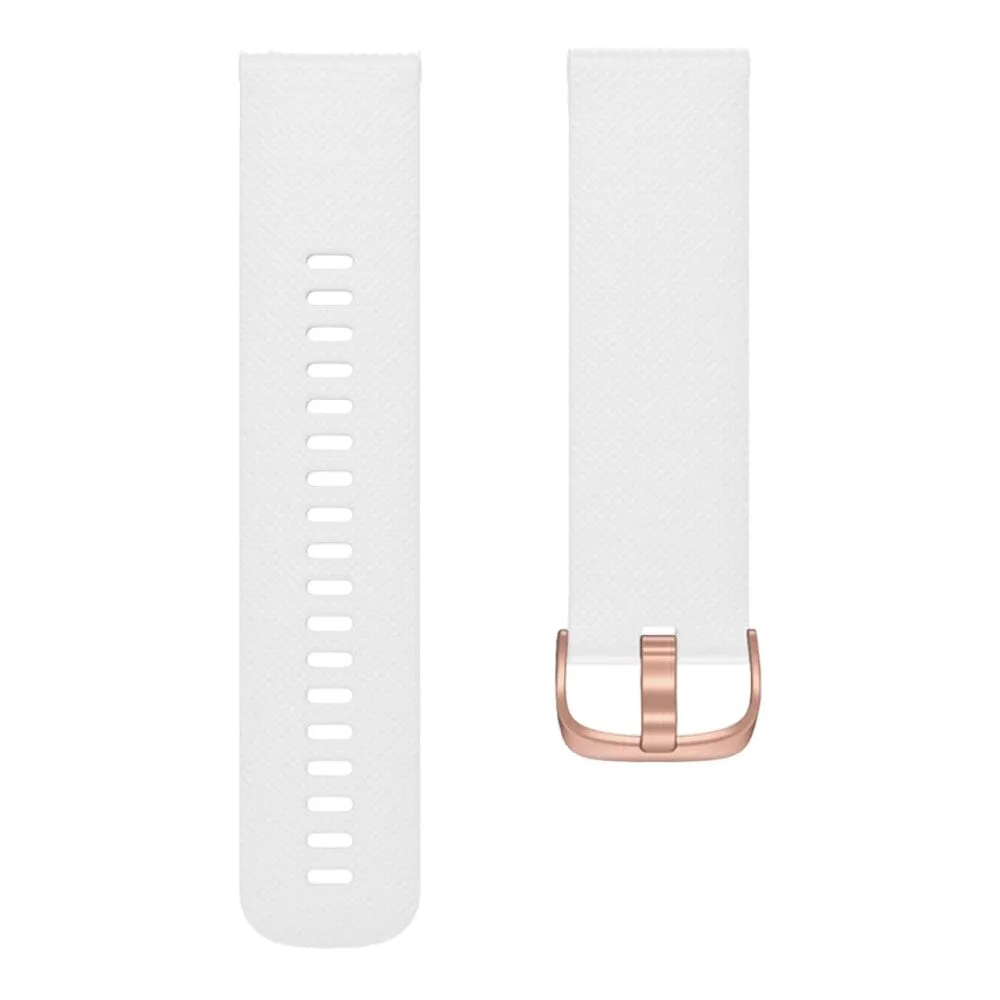 Huawei Watch 2 Classic compatible Silicone Watch Straps with Rose Gold Buckles
