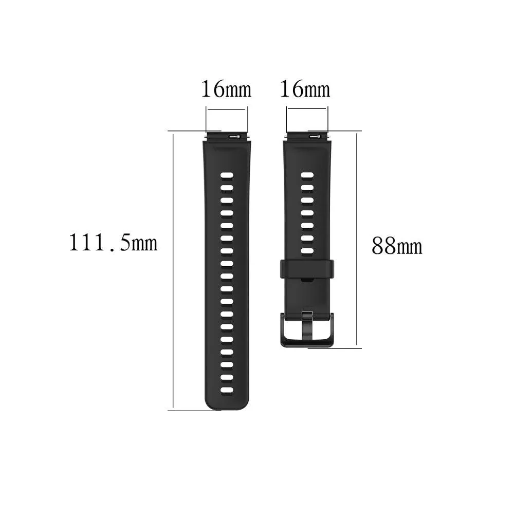 Huawei Watch Fit Mini simple silicone watch strap - Grey
