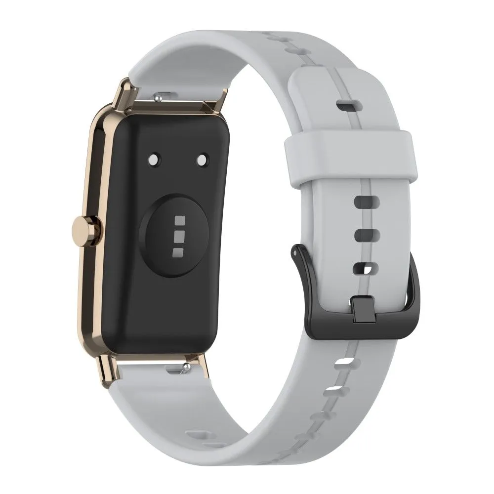 Huawei Watch Fit Mini simple silicone watch strap - Grey