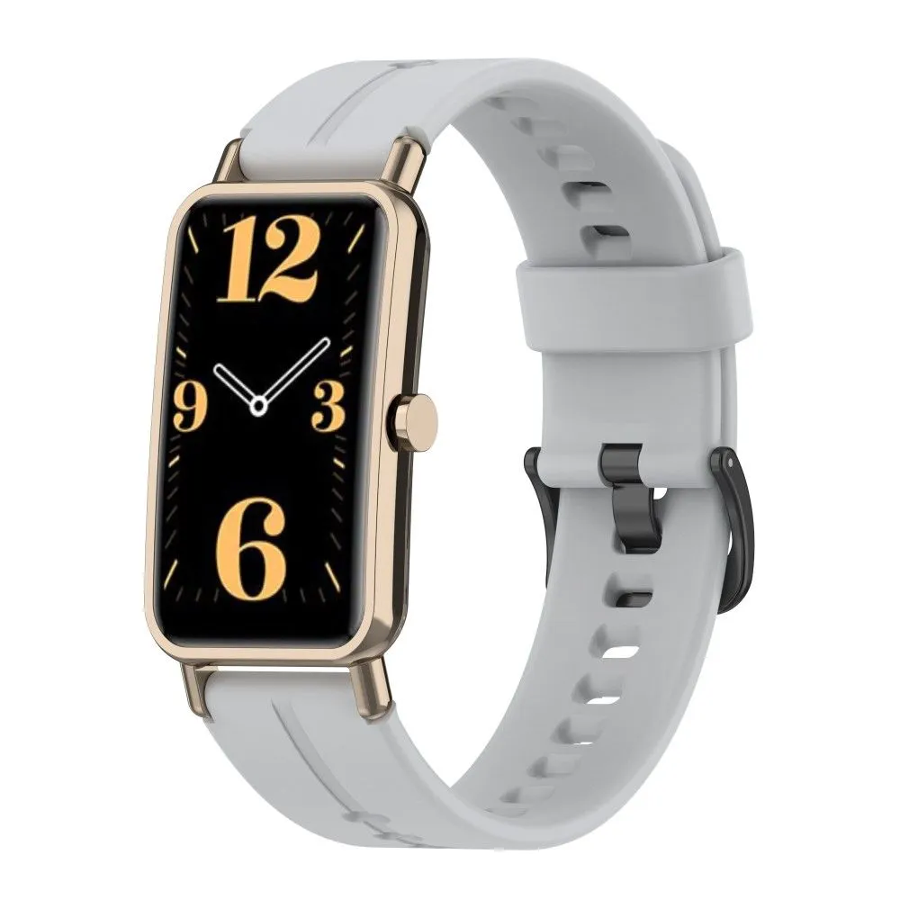Huawei Watch Fit Mini simple silicone watch strap - Grey
