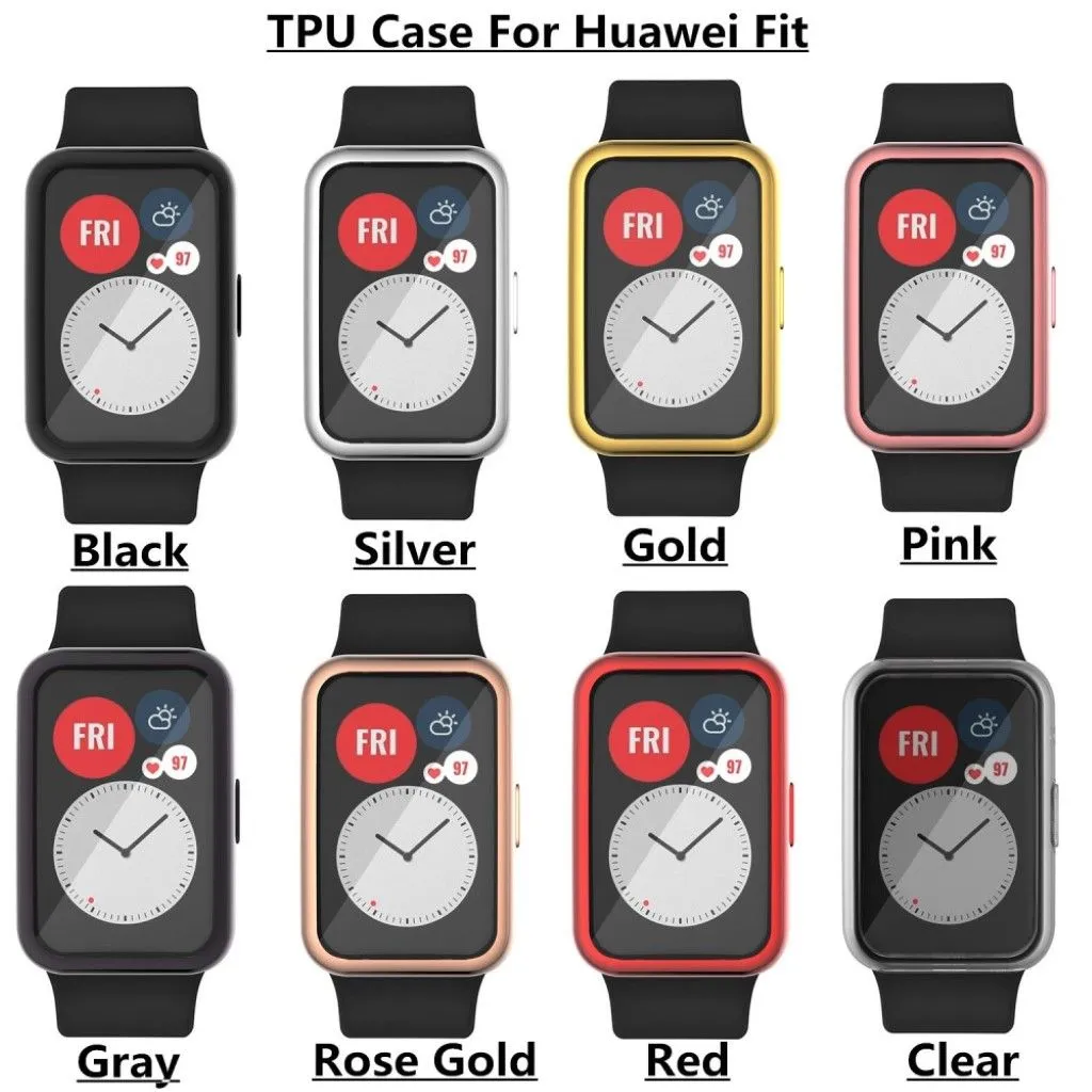 Huawei Watch Fit simple cover - Rose Gold