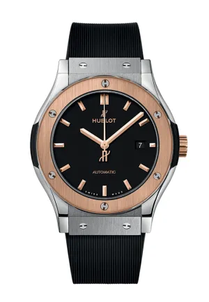 Hublot Classic Fusion 42mm Titanium & 18K King Gold Man's Watch