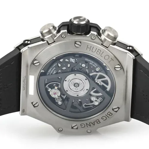 Hublot Unico Big Bang Titanium & 18K White Gold & Colored Gemstones Men's Watch