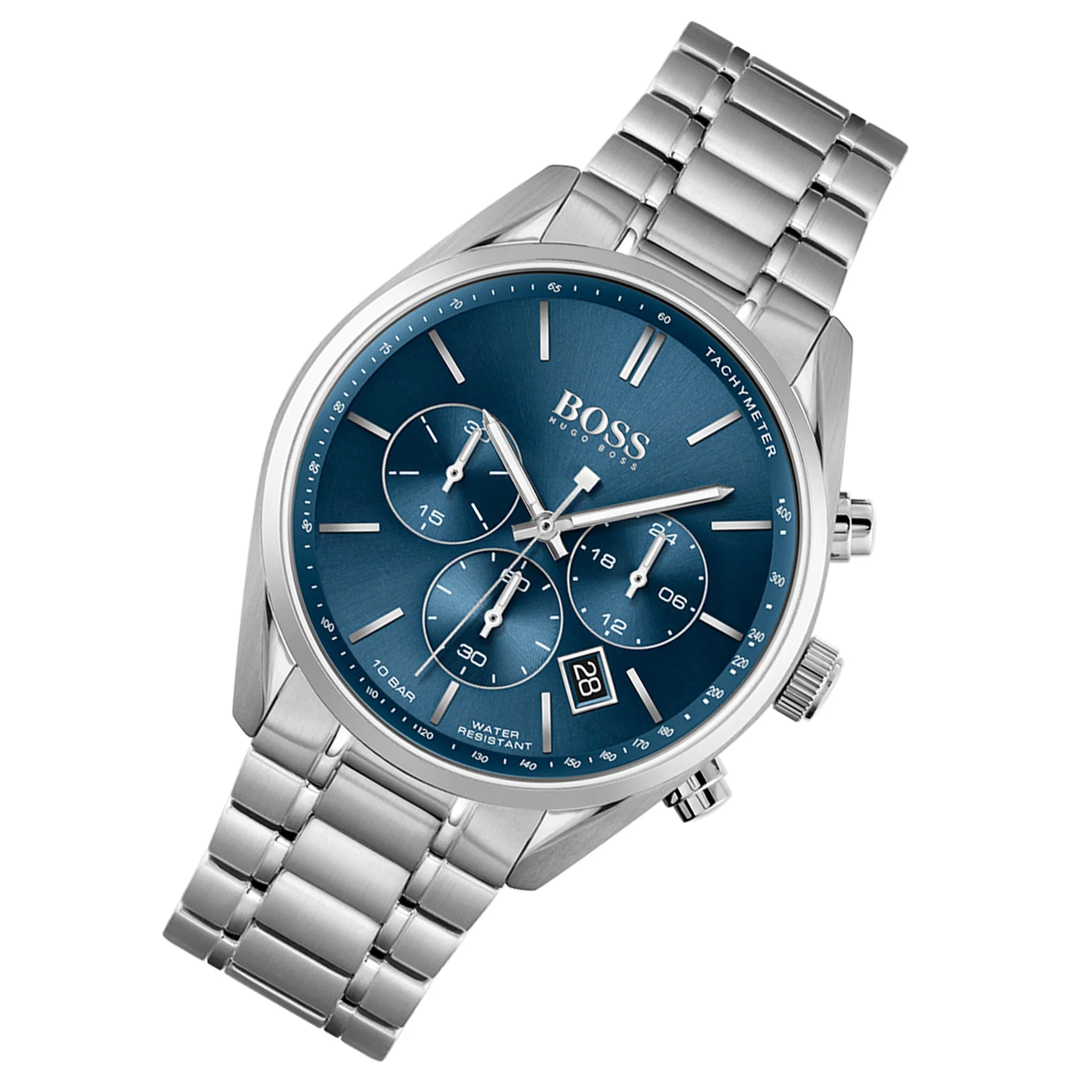 Hugo Boss Champion Stainless Steel Men's Chrono Watch - 1513818