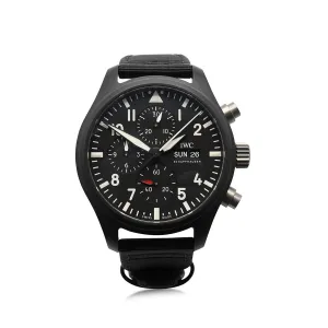 IWC Pilot Chronograph TOP GUN 44mm Automatic Watch Ref IW389101