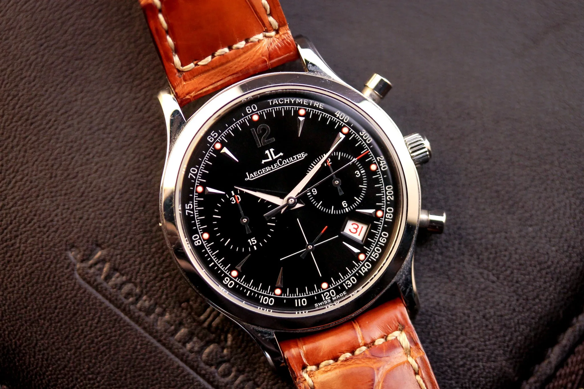 Jaeger LeCoultre Master Control Mecaquartz Chronograph