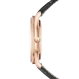 Jaeger-Lecoultre Master Ultra Thin Moon 18K Rose Gold & Diamonds Men's Watch