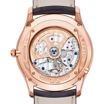 Jaeger-Lecoultre Master Ultra Thin Power Reserve 18K Rose Gold & Diamonds Men's Watch