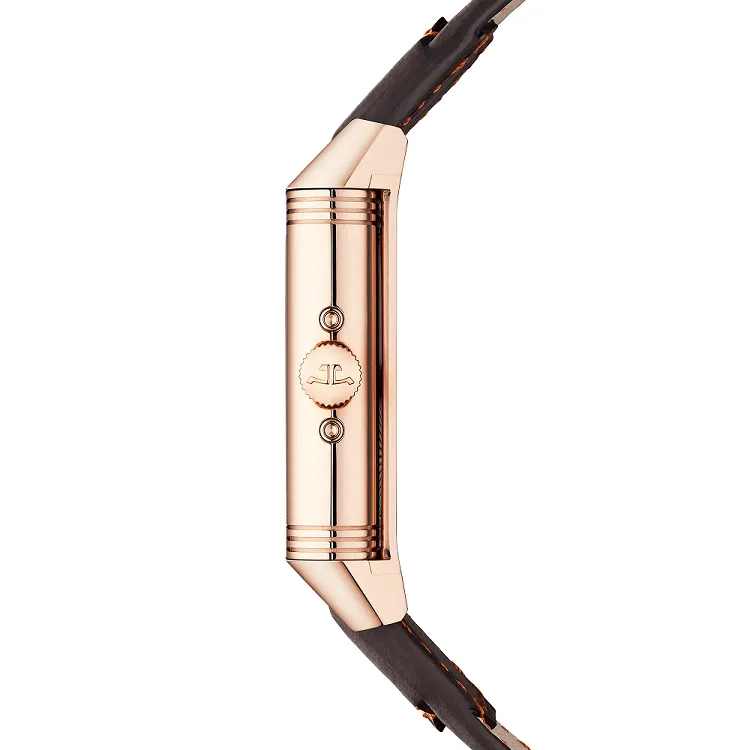 Jaeger-Lecoultre Reverso Tribute Duoface Calendar 18K Rose Gold Men's Watch