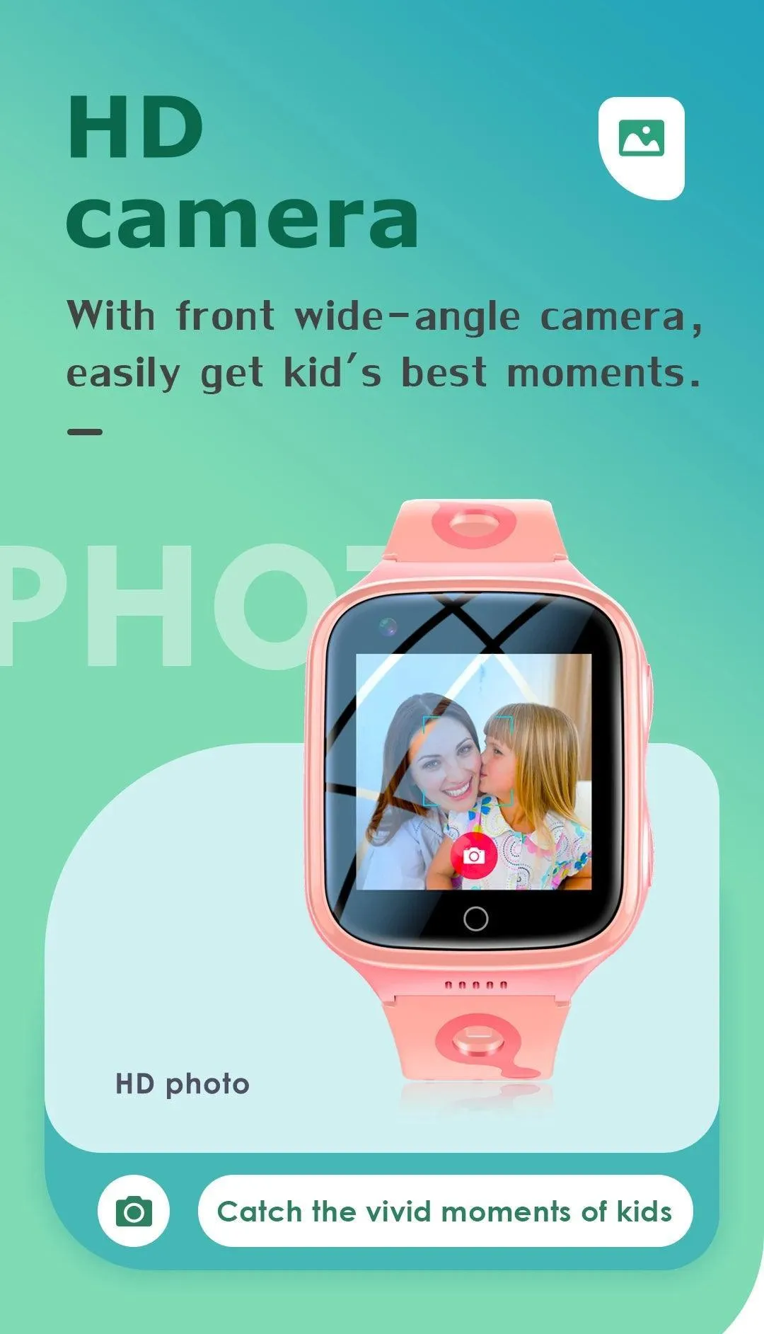 Kids GPS Smartwatch: Health Tracking, 4G Connectivity & Waterproof Design
