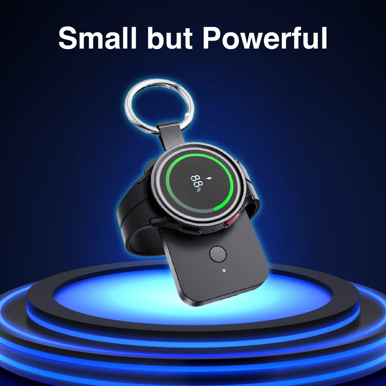 Laser ChargeCore Power Bank for Samsung Galaxy Watch - 1000mAh (Black)