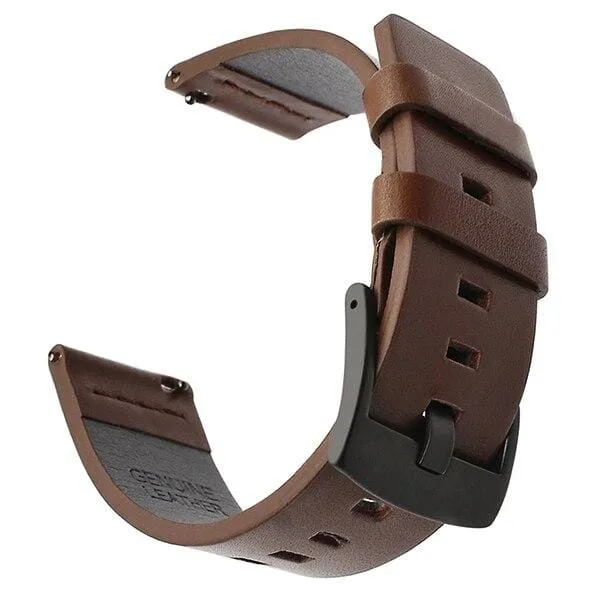 Leather Straps Compatible with the Samsung Galaxy Watch 4 Classic (42mm & 46mm)