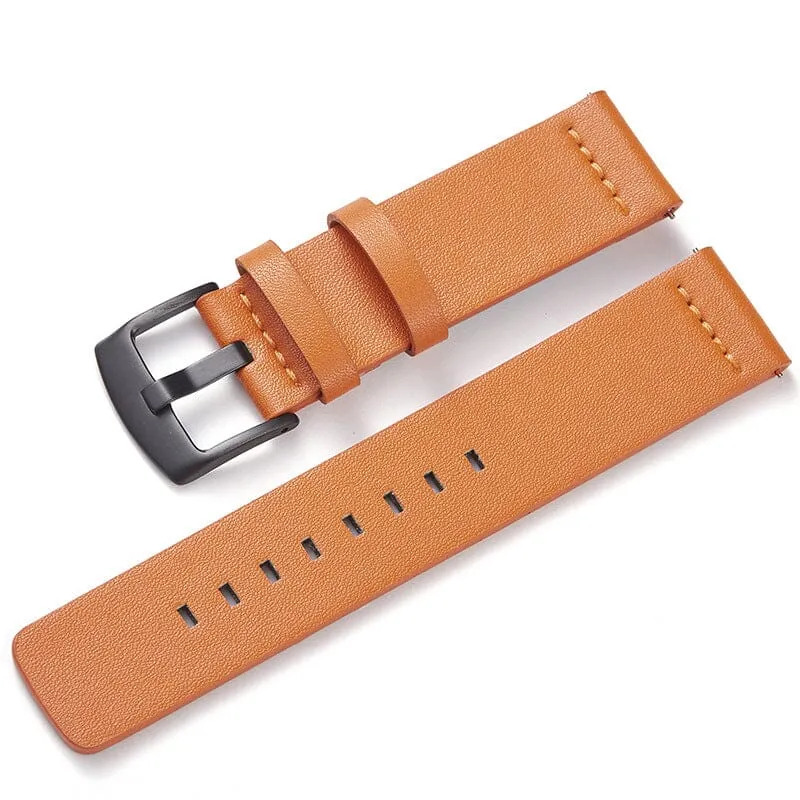 Leather Straps Compatible with the Samsung Galaxy Watch 4 Classic (42mm & 46mm)