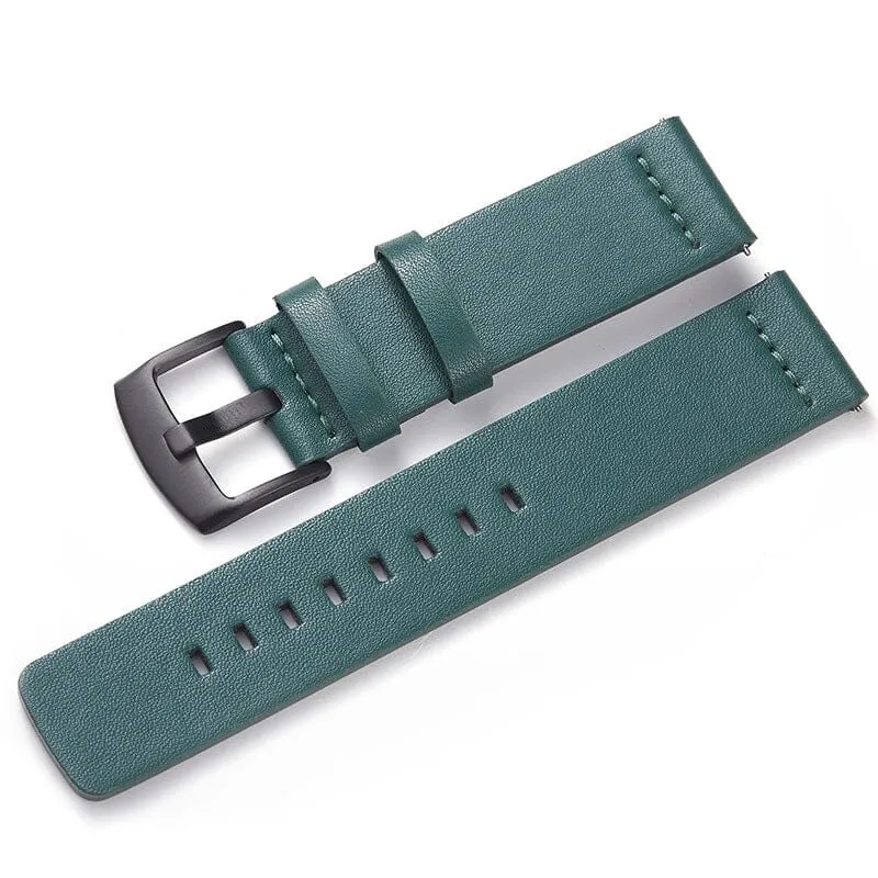 Leather Straps Compatible with the Samsung Galaxy Watch 4 Classic (42mm & 46mm)