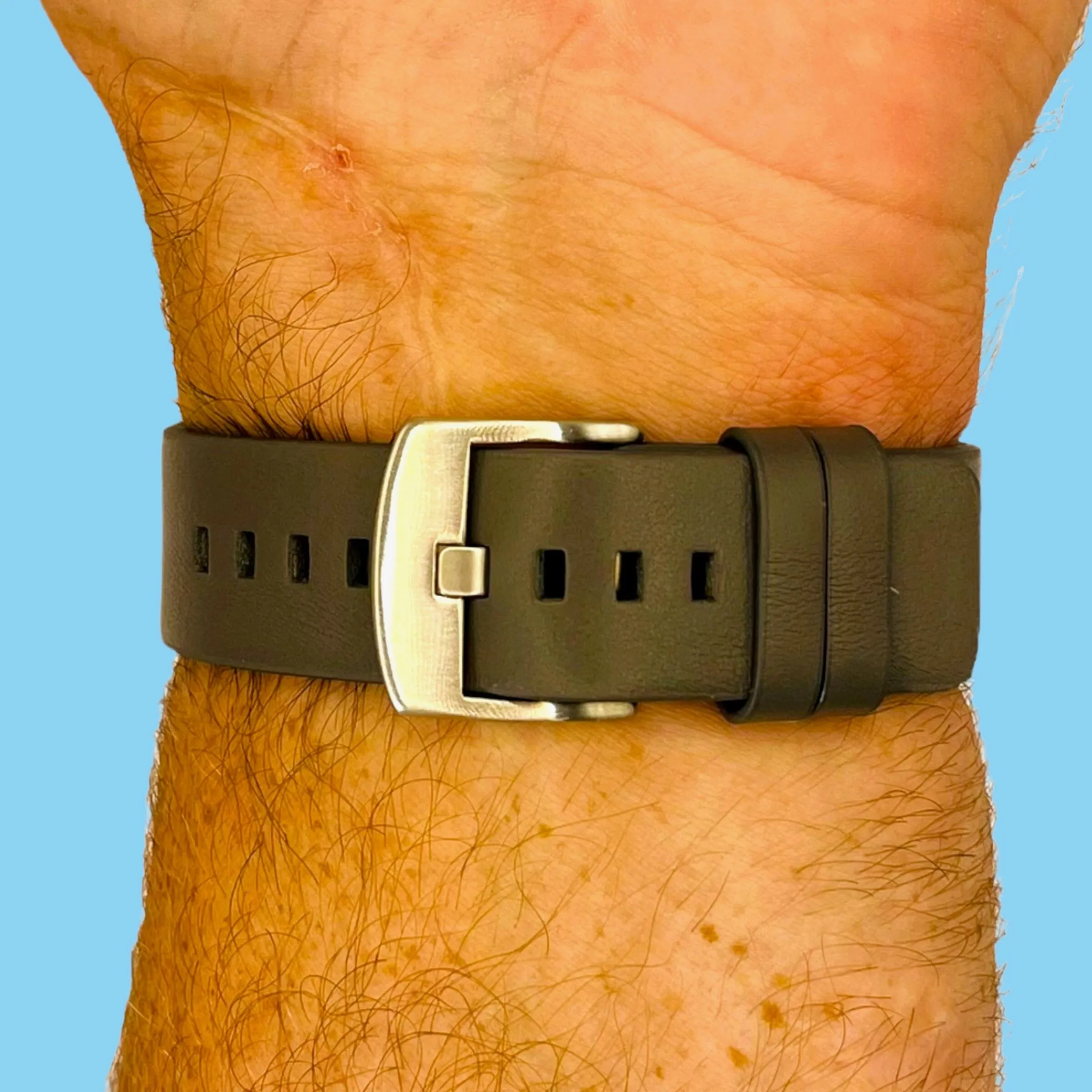 Leather Straps Compatible with the Samsung Galaxy Watch 4 Classic (42mm & 46mm)