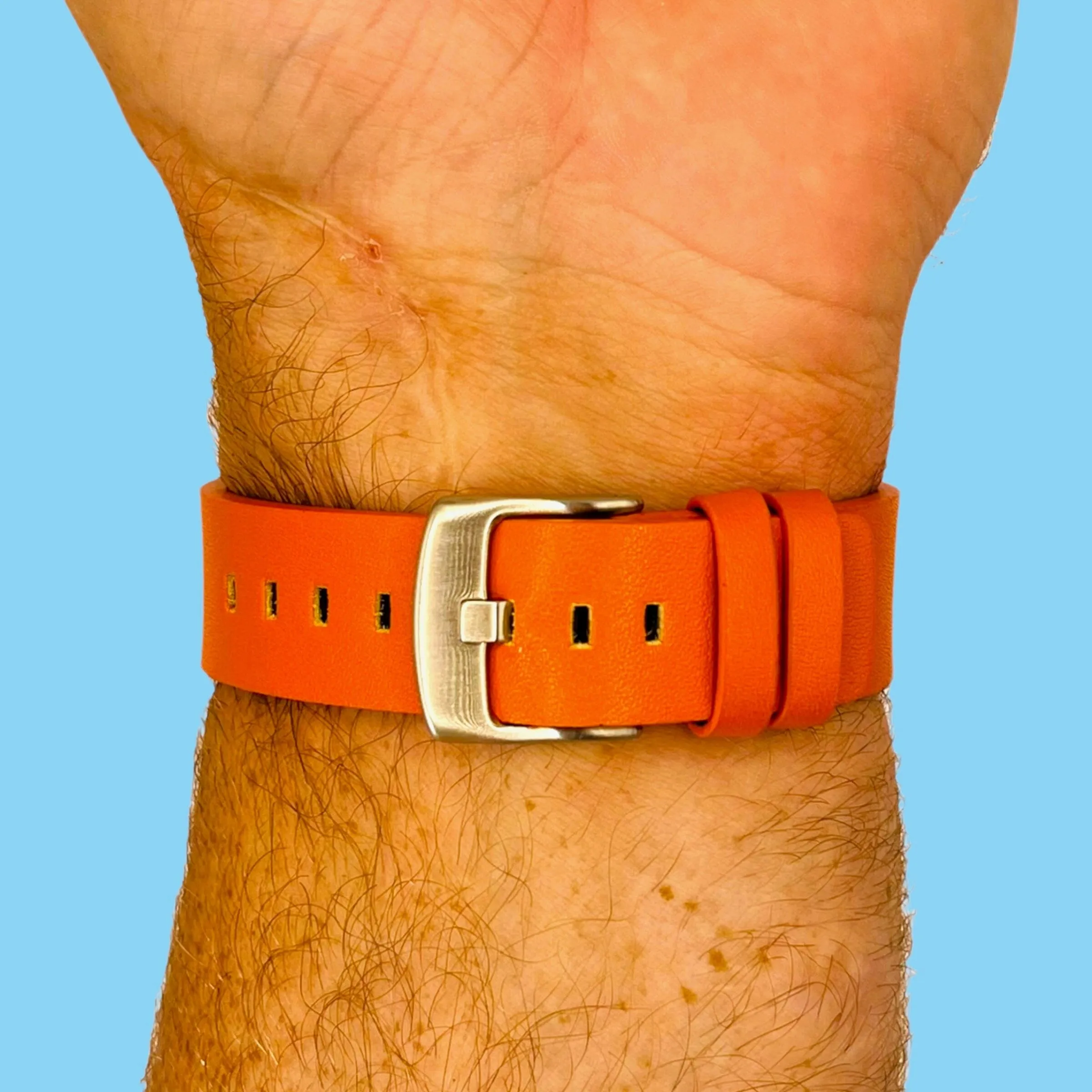 Leather Straps Compatible with the Samsung Galaxy Watch 4 Classic (42mm & 46mm)
