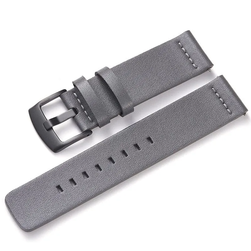 Leather Straps Compatible with the Samsung Galaxy Watch 4 Classic (42mm & 46mm)