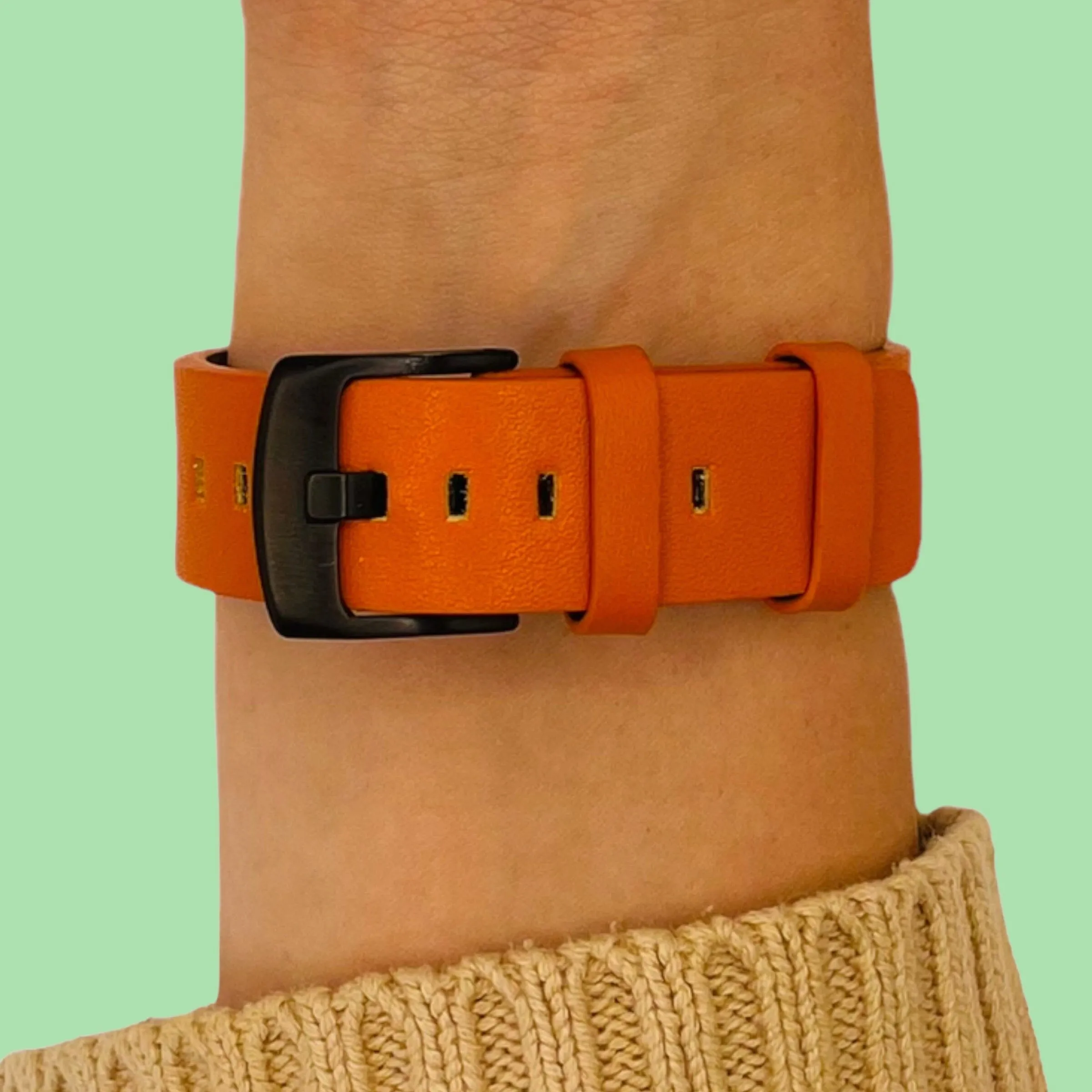 Leather Straps Compatible with the Samsung Galaxy Watch 4 Classic (42mm & 46mm)