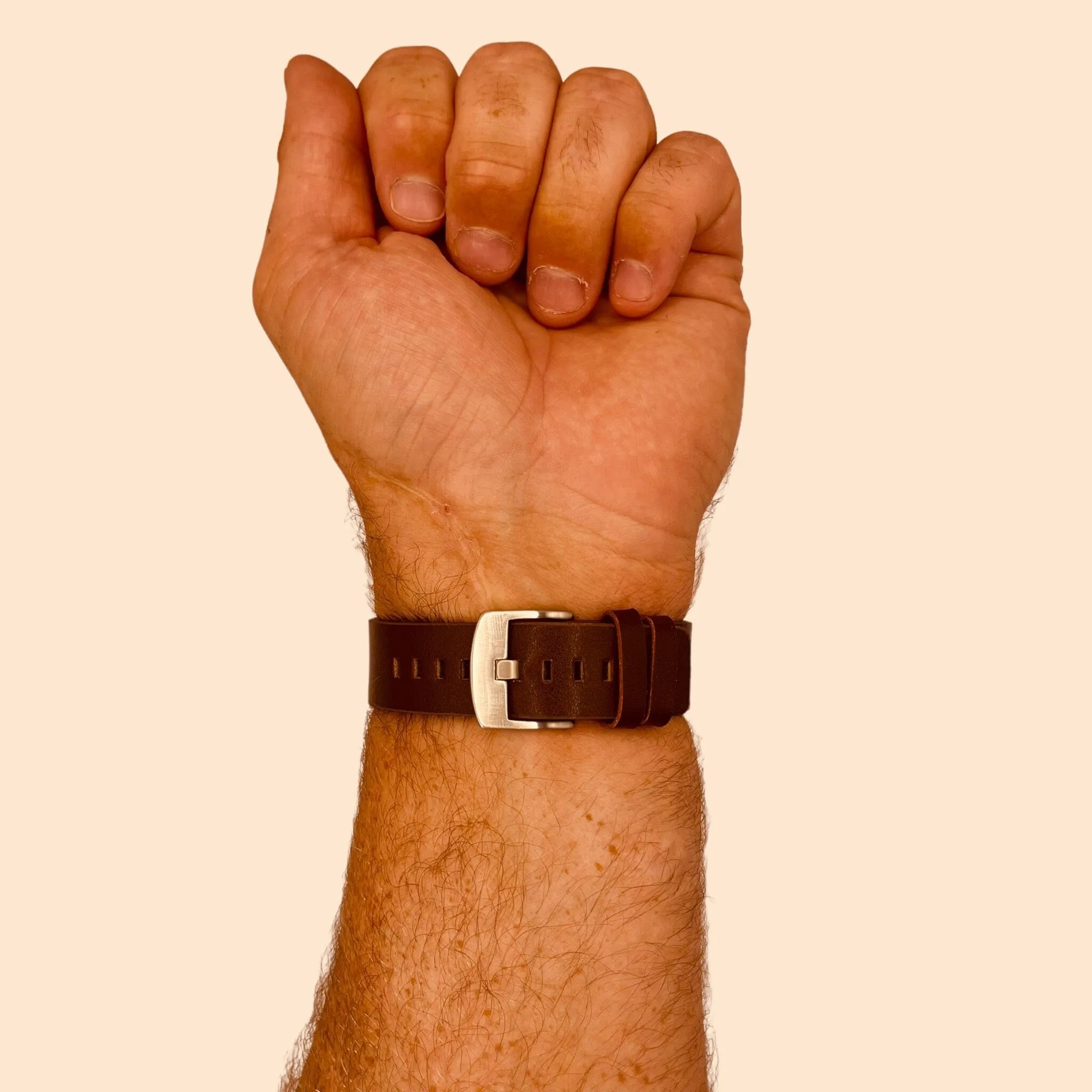 Leather Straps Compatible with the Samsung Galaxy Watch 4 Classic (42mm & 46mm)