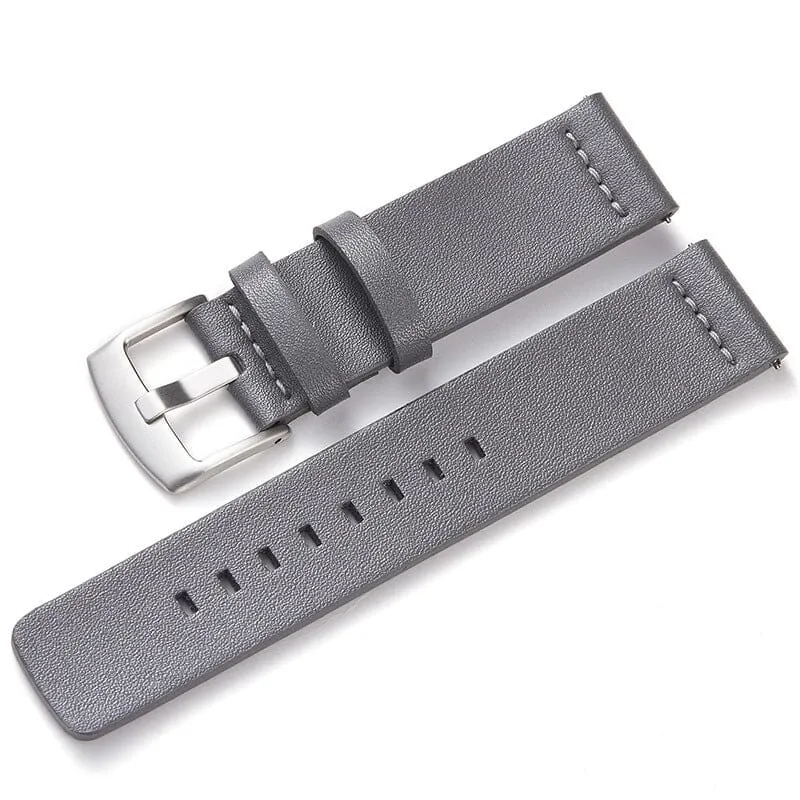 Leather Straps Compatible with the Samsung Galaxy Watch 4 Classic (42mm & 46mm)